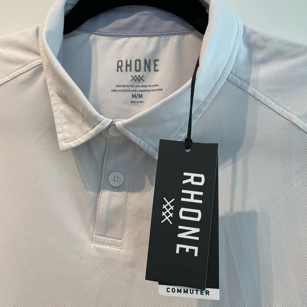 RHONE Commuter Polo White